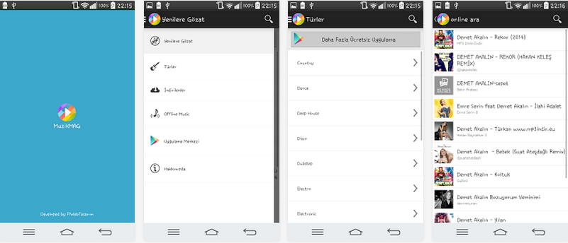 Android MuzikMag Uygulamasıyla Müzik Dinleyin