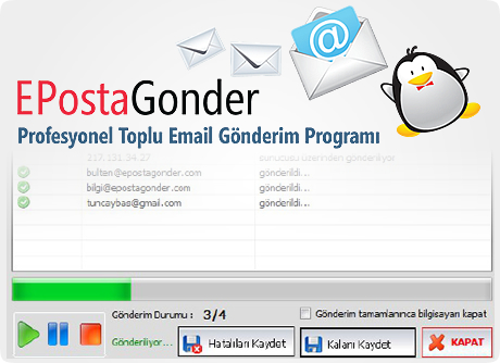 Toplu Mail Gönderme Programı Full indir