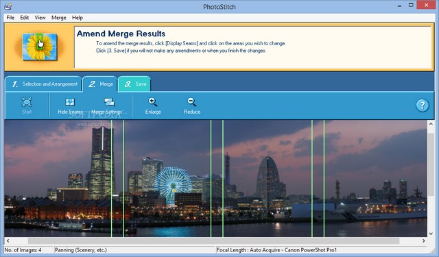 PhotoStitch indir – Panoramik Fotoğraf Birleştirme Programı